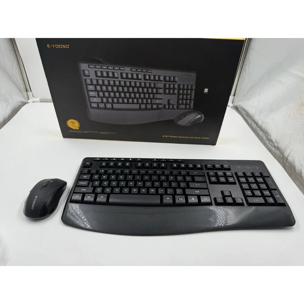 E-yooso‎ Key Board And Mouse Combo Wireless E787